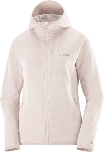 Thumbnail - Salomon - Women's Essential Lightwarm HD - Fleecejacke Gr L weiß