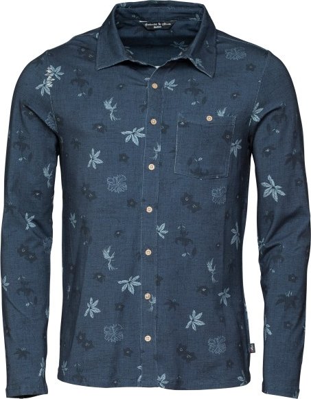 Chillaz - Sebastian Alps Flowers Shirt - Hemd Gr XS blau