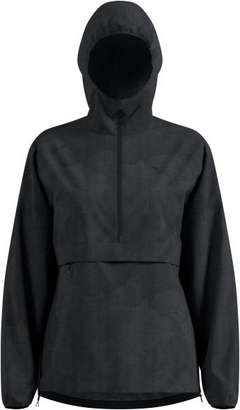 Odlo - Women's Zeroweight Print Jacket - Laufjacke Gr L schwarz