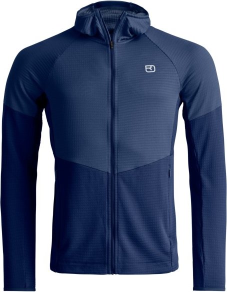 Ortovox - Fleece Light Grid Hoody - Fleecejacke Gr XXL blau