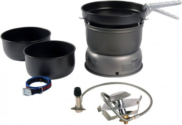 Trangia - 27-5 Sturmkocher mit Primus Gasbrenner - Gaskocher Gr 900 g