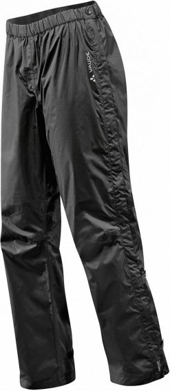 Thumbnail - Vaude - Fluid Full-Zip Pants II S/s - Radhose Gr S - Short schwarz