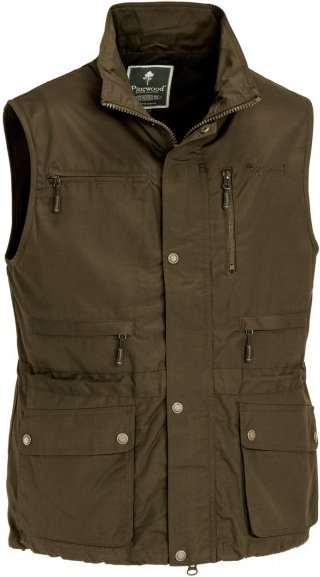 Thumbnail - Pinewood - New Tiveden Weste - Softshellweste Gr S braun