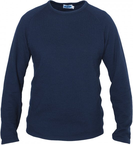 Reiff - Shirt Gregor - Merinopullover Gr 50/52 blau