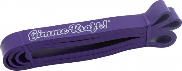 Café Kraft - Gimme Kraft Pro Powerband - Trainingsgerät Gr 32 x 4,5 x 2080 mm lila