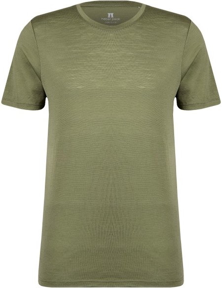Heber Peak - MerinoMix150 PineconeHe. II T-Shirt - Merinoshirt Gr 5XL oliv