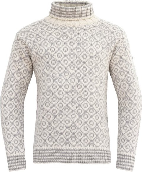 Devold - Svalbard Sweat Highneck - Wollpullover Gr XXL grau