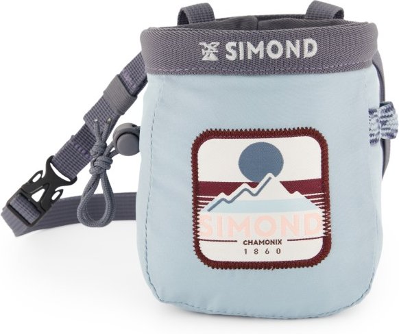 SIMOND - Chalk Bag Vertika - Chalkbag Gr M grau