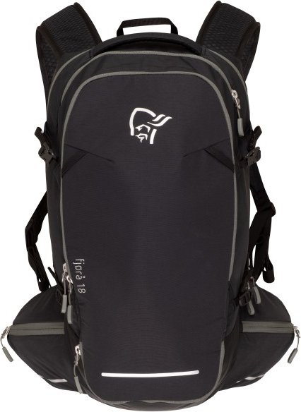 Norrøna - Fjørå Econyl195 18 Pack - Bike-Rucksack schwarz/grau