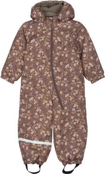 Thumbnail - Mikk-Line - Kid's Snow Suit AOP - Overall Gr 98 braun