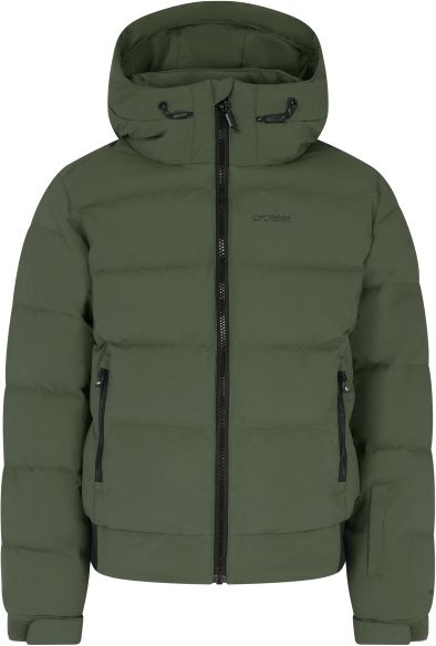Thumbnail - Protest - Kid's Prteliny Snowjacket - Skijacke Gr 176 oliv