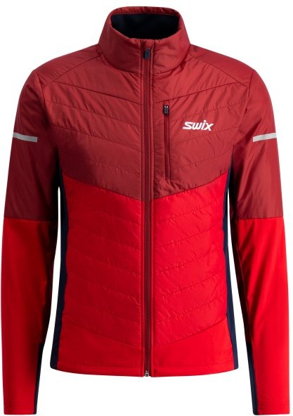 Swix - Nordic Warm Hybrid Jacket - Langlaufjacke Gr S rot