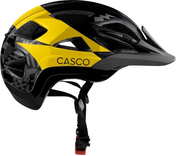 CASCO - Activ Next Gen - Radhelm Gr 52-56 cm schwarz/ gelb