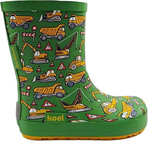 Thumbnail - Koel - Kid's Wellie Bare Multi - Barfußschuhe Gr 23 oliv