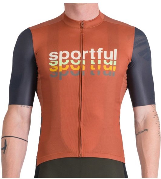 Sportful - Supergiara 2 Logo Jersey - Radtrikot Gr S rot