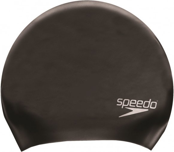 Speedo - Long Hair Cap - Badekappe schwarz