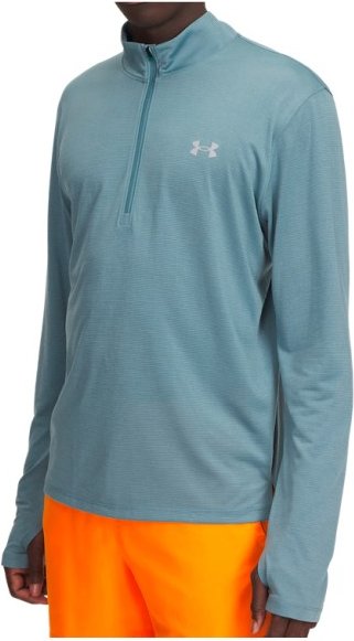 Under Armour - Launch 1/4 Zip - Laufshirt Gr S türkis