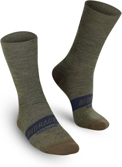 Thumbnail - Bioracer - Thermal Merino Socks - Radsocken Gr 39-41 - M oliv