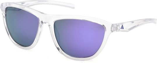 adidas eyewear - ES0001 S3 - Fahrradbrille crystal /lila