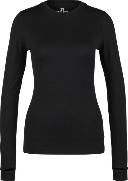 Heber Peak - Women's Merino250 RootHe. L/S - Merinounterwäsche Gr 4XL schwarz