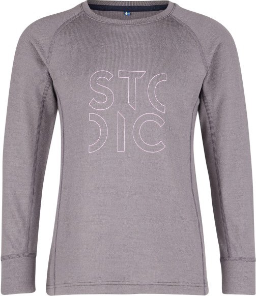 Stoic - Kid's Merino240 BengtSt. L/S - Merinounterwäsche Gr 152 grau