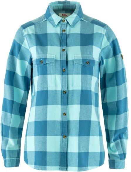 Fjällräven - Women's Övik Heavy Flannel Shirt - Hemd Gr XS türkis