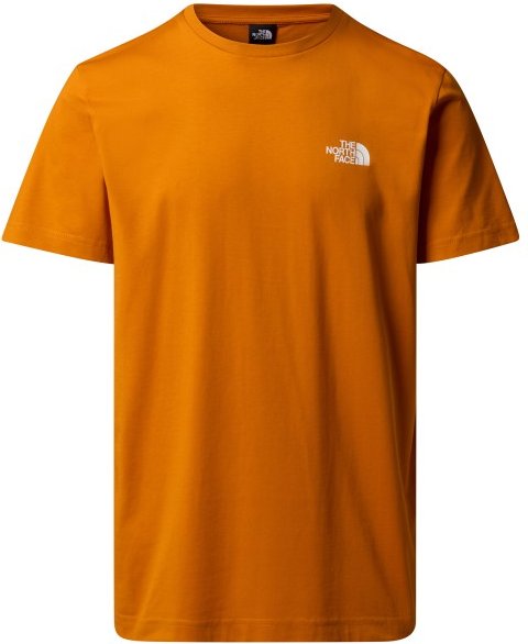 The North Face - S/S Simple Dome Tee - T-Shirt Gr XXL orange