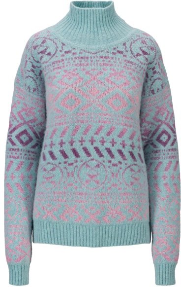 Thumbnail - Dale of Norway - Women's Highland Sweater - Wollpullover Gr M grau