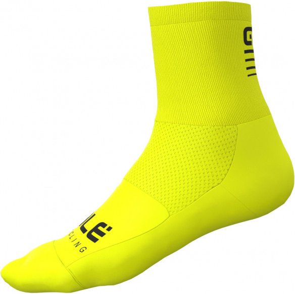 Alé - Strada 2.0 Socks - Radsocken Gr 40-43 - M gelb