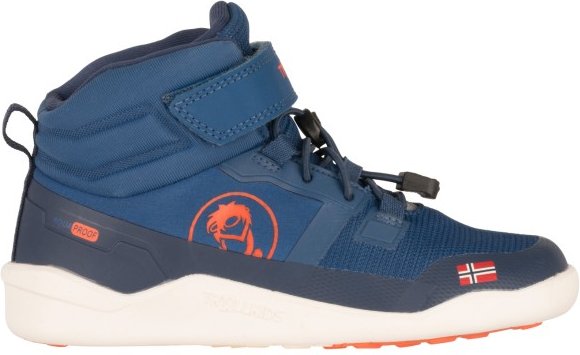 Trollkids - Kid's Hovden Barefoot Winter Hiker - Winterschuhe Gr 28 blau