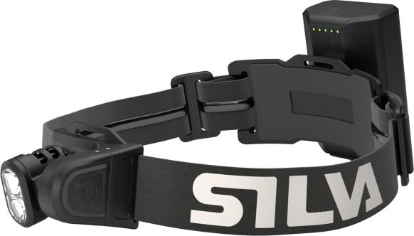 Silva - Free 1200 M - Stirnlampe grau/schwarz