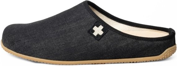 Living Kitzbühel - Uni Gipfelkreuz Pantoffel - Hüttenschuhe Gr 37 grau