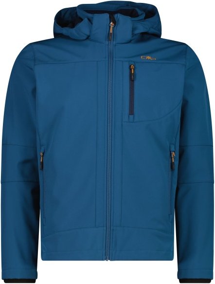 CMP - Jacket Zip Hood Softshell - Softshelljacke Gr 52 blau