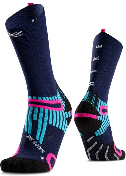 X-Socks - Hike Anatomix Crew - Wandersocken Gr 42-44 blau