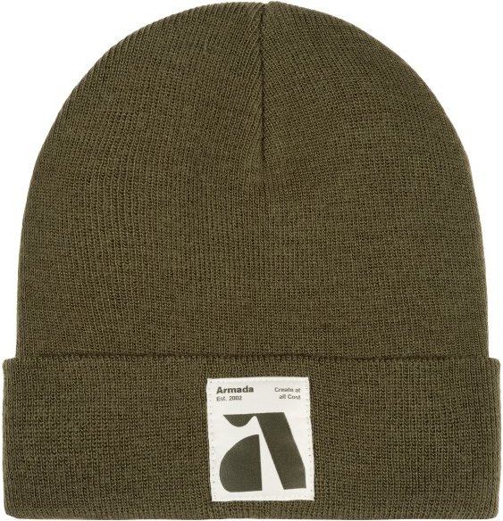 Thumbnail - Armada - Staple Beanie Patch - Mütze Gr One Size braun