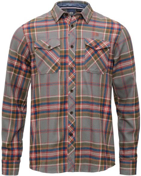 Elevenate - Cham Shirt - Hemd Gr M braun