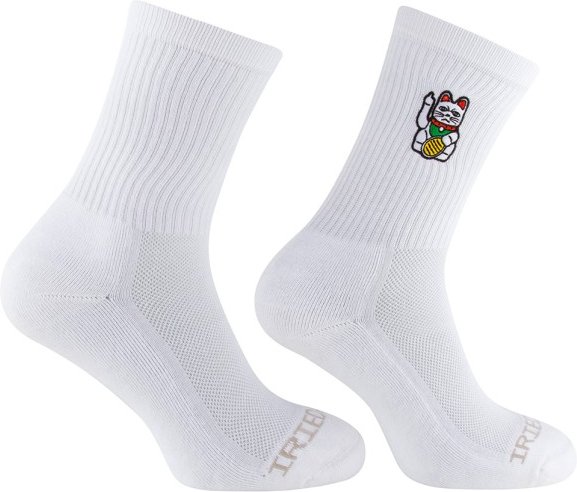 Iriedaily - Bye Bye Sock - Multifunktionssocken Gr XL weiß/grau