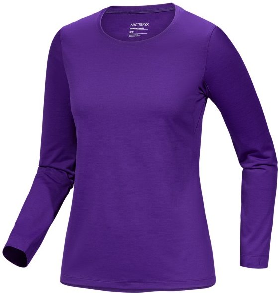 Arc'teryx - Women's Taema Crew L/S - Laufshirt Gr M lila