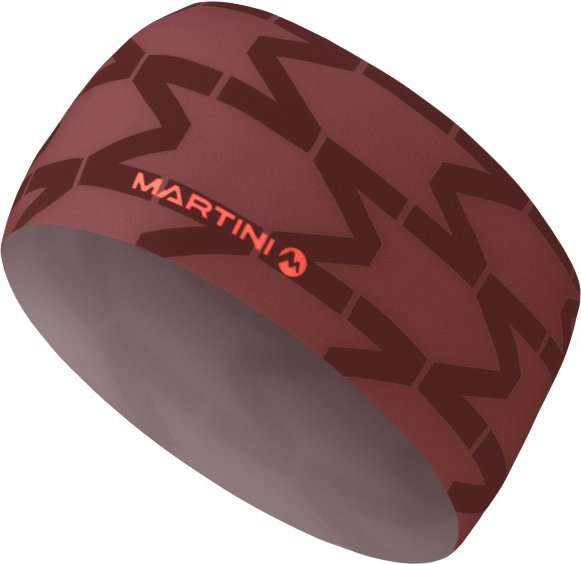 Martini - All Passion Functional Headband - Stirnband Gr One Size rot/braun