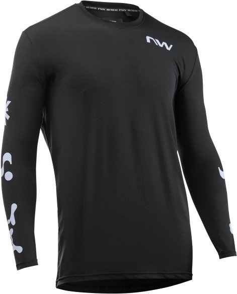 Northwave - Xtrail Jersey Long Sleeve - Radtrikot Gr 3XL schwarz