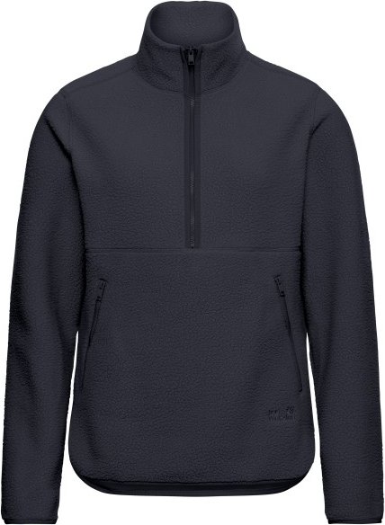 Jack Wolfskin - Women's Lite Curl Halfzip - Fleecepullover Gr XL blau