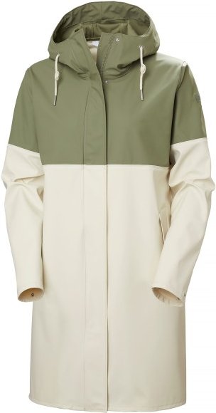 Helly Hansen - Women's Moss Block Pu Rain Coat - Regenjacke Gr M beige