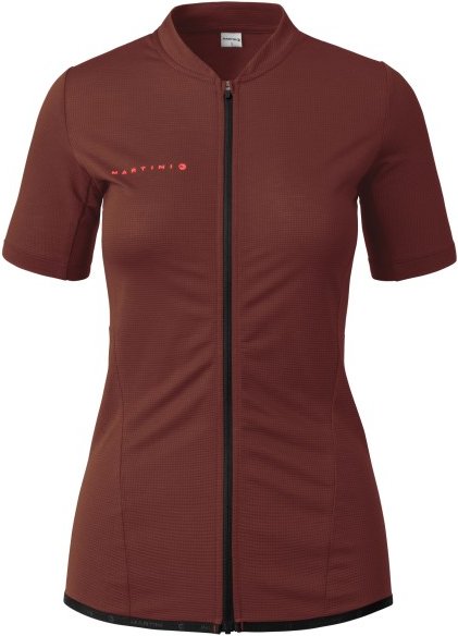 Martini - Women's Flowtrail Zip Shirt - Radtrikot Gr XS rot
