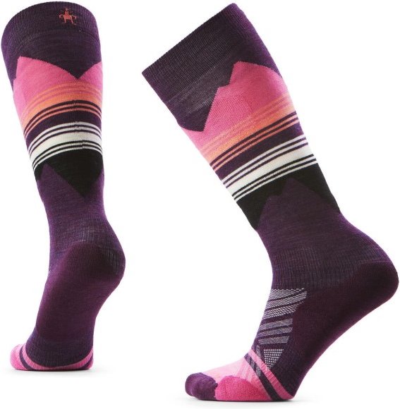 Thumbnail - Smartwool - Women's Ski Targeted Cushion Print OTC - Skisocken Gr S bunt