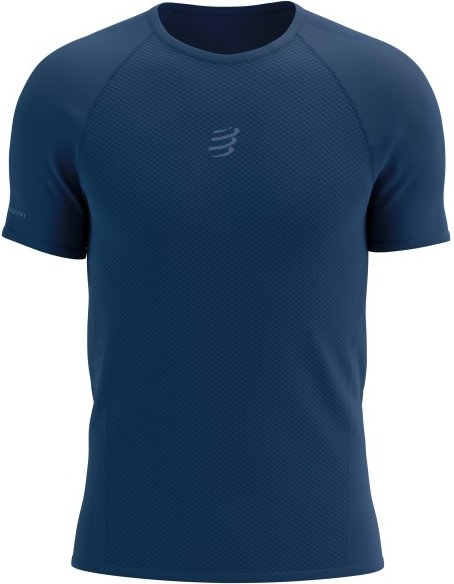 Thumbnail - Compressport - Trail Racing S/S T-Shirt - Laufshirt Gr S blau