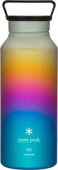 Snow Peak - Titanium Aurora Bottle - Trinkflasche Gr 800 ml bunt