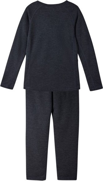 Thumbnail - Reima - Kid's Lani - Kunstfaserunterwäsche Gr 130 blau/schwarz