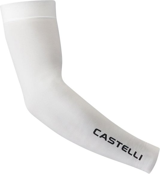 Castelli - UPF 50+ Light Arm 3 Sleeves - Armlinge Gr S grau/weiß