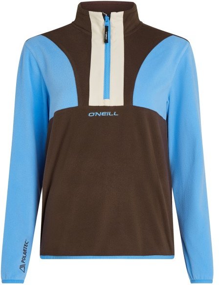 O'Neill - Women's FWC' Cruz Triple Polartec HZ Fleece - Fleecepullover Gr XS braun/blau