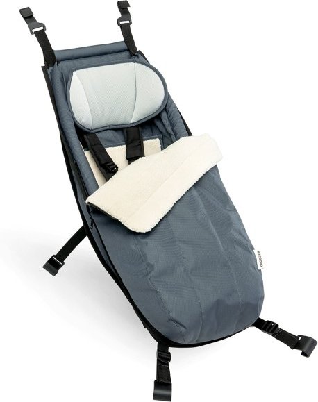 Croozer - Babysitz blau